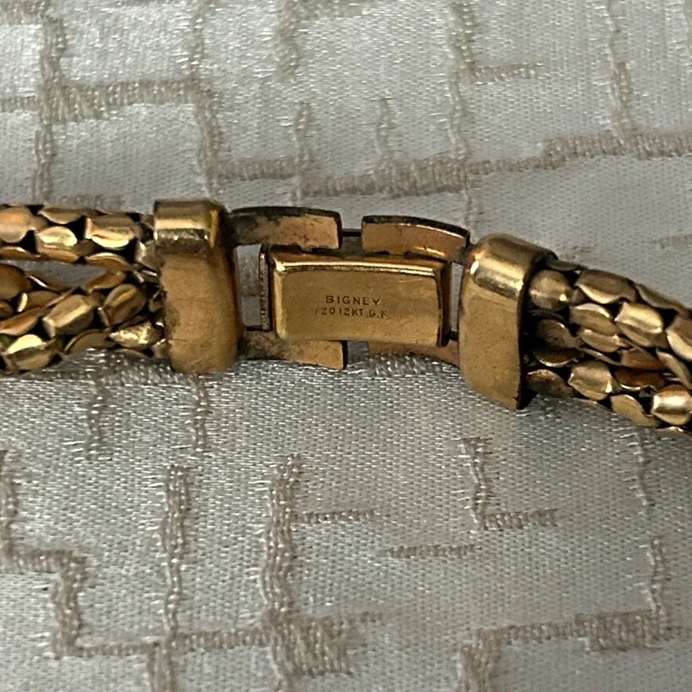 Bigney Gold Textured Necklace